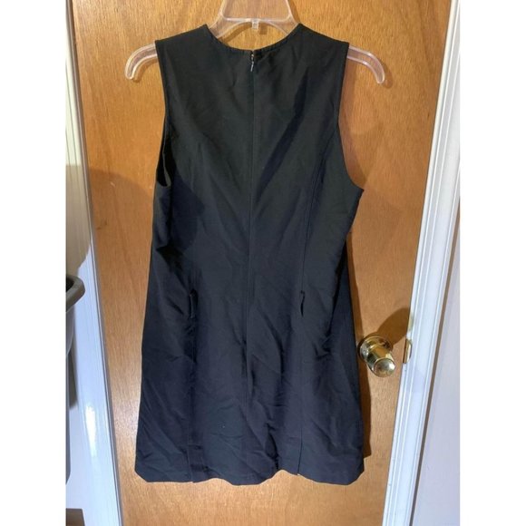 J Crew Business Casual Black Dress Size 12 Petite Womens - Picture 3 of 6
